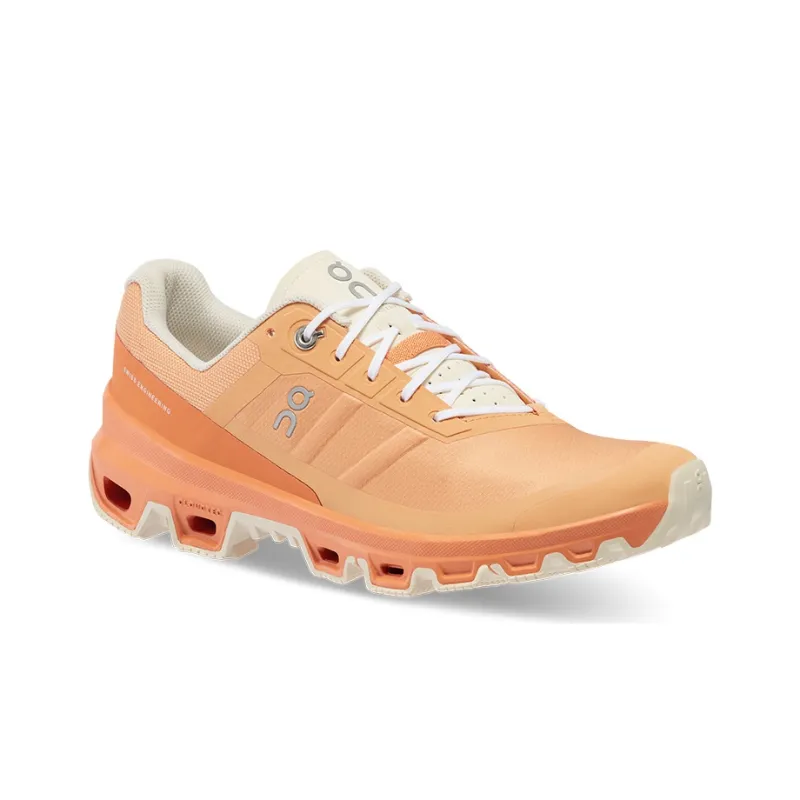 On Cloudventure Low-Top Trail Running Running Shoes Women's Orange Copper-2