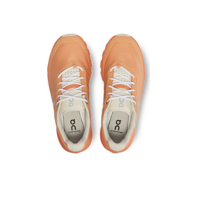 On Cloudventure Low-Top Trail Running Running Shoes Women's Orange Copper-3