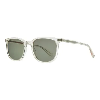 GARRETT LEIGHT Plate Frame Square Sunglasses Unisex