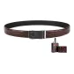 Brown Printer Ribbons Silver Buckle+Premium Box