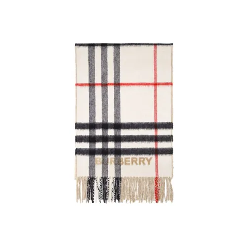 Burberry Check Cashmire Scarf 