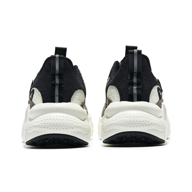 Erke Heaven And Earth Low-Top Sports Casual Shoes Men's Ivory Jet Black-3