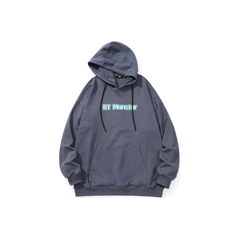 Bt Hooded Loose Fit Sweatshirt Unisex-1
