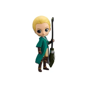 BANPRESTO Q Posket Harry Potter, Draco Malfoy, Quidditch Style Chibi Figures Different Colored
