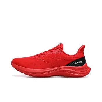 HEALTH 789S+ Running Shoes Unisex Low Top Red