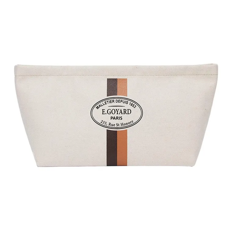 GOYARD Cotton Clutch Storage Bag Unisex Beige-1
