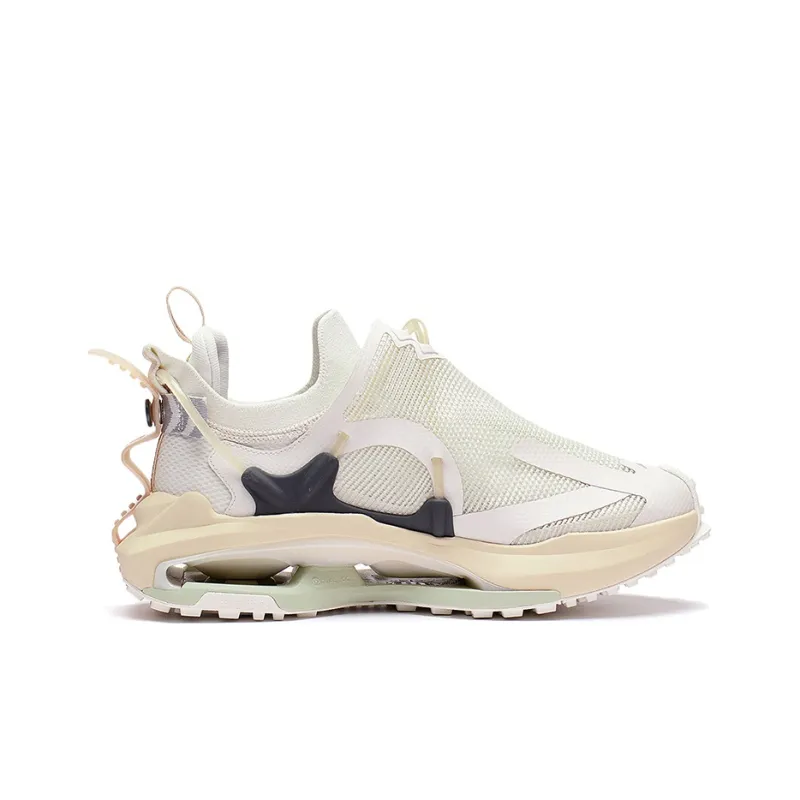 LiNing CF Counterflow Xingshan 2.0 Cushioning Rebound Low Top Sports Casual Shoes Unisex Pearl White-1