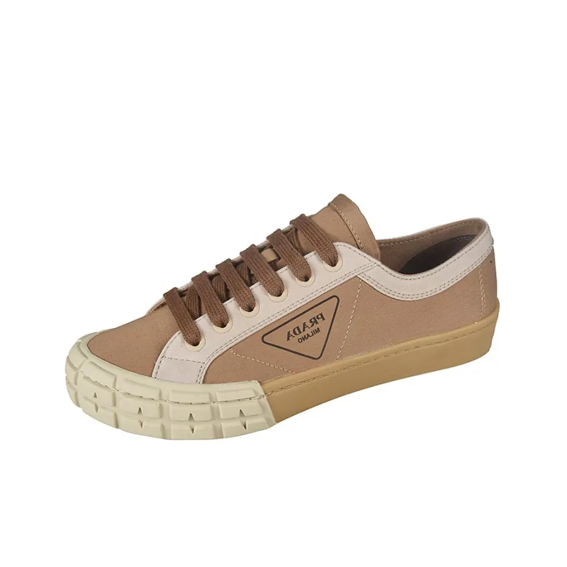 PRADA Stylish Skateboarding Shoes Men's Brown-2