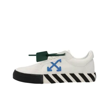 OFF WHITE Stylish Skateboarding Shoes Men's White