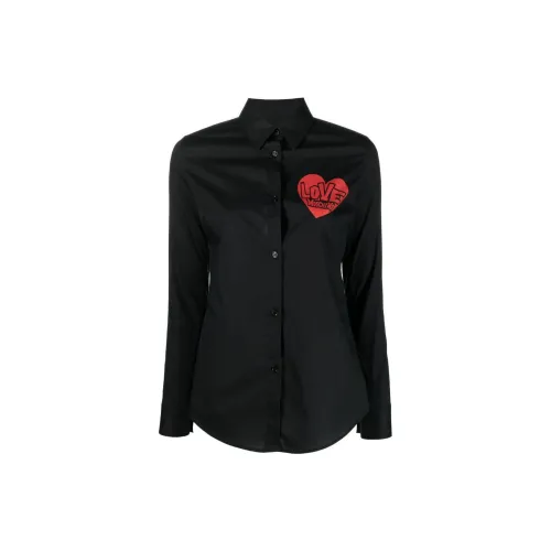 LOVE MOSCHINO Shirts Women's Black