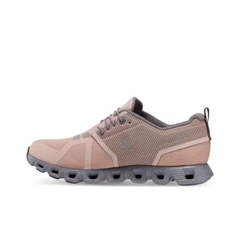 On Running Cloud 5 Waterproof Rose Fossil Women's