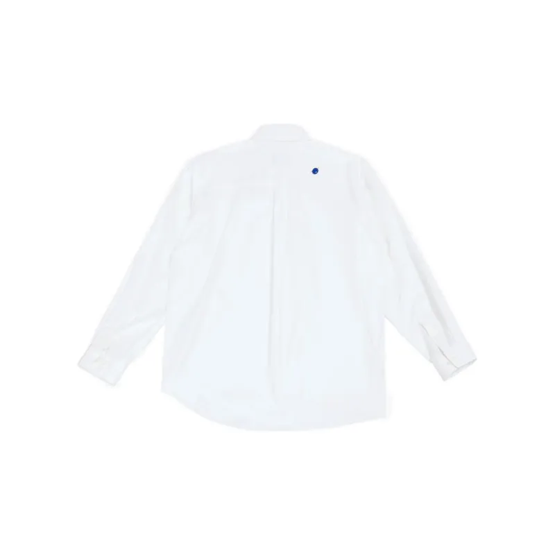 dondup kids white logo shirt