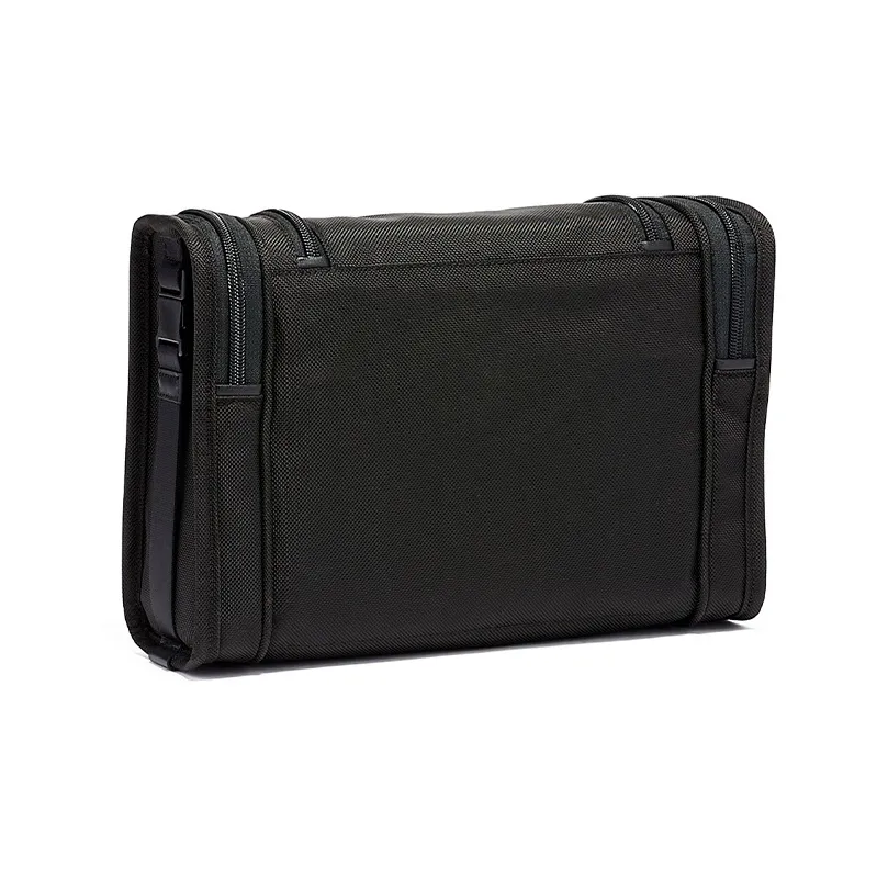 TUMI Alpha 3 Nylon Toiletry Bag, Travel Bag Large Size Unisex Black-1