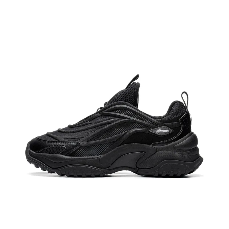 LiNing Aurora WindWalker V2 Low Top Sports Casual Shoes Men's Black-0