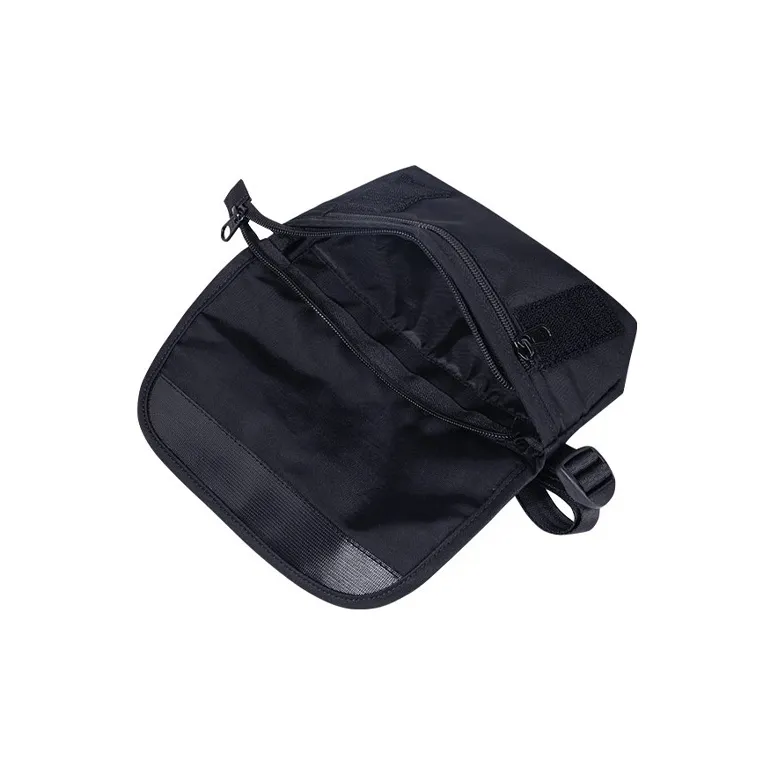 Anta Life Collection Nylon PU Shoulder Bag Crossbody Bag Regular Unisex Basic Black-4