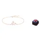 White Mother of Pearl Running Rabbit Bracelet+Cherished Love Box
