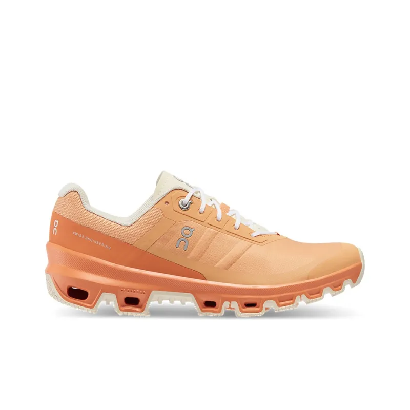 On Cloudventure Low-Top Trail Running Running Shoes Women's Orange Copper-1