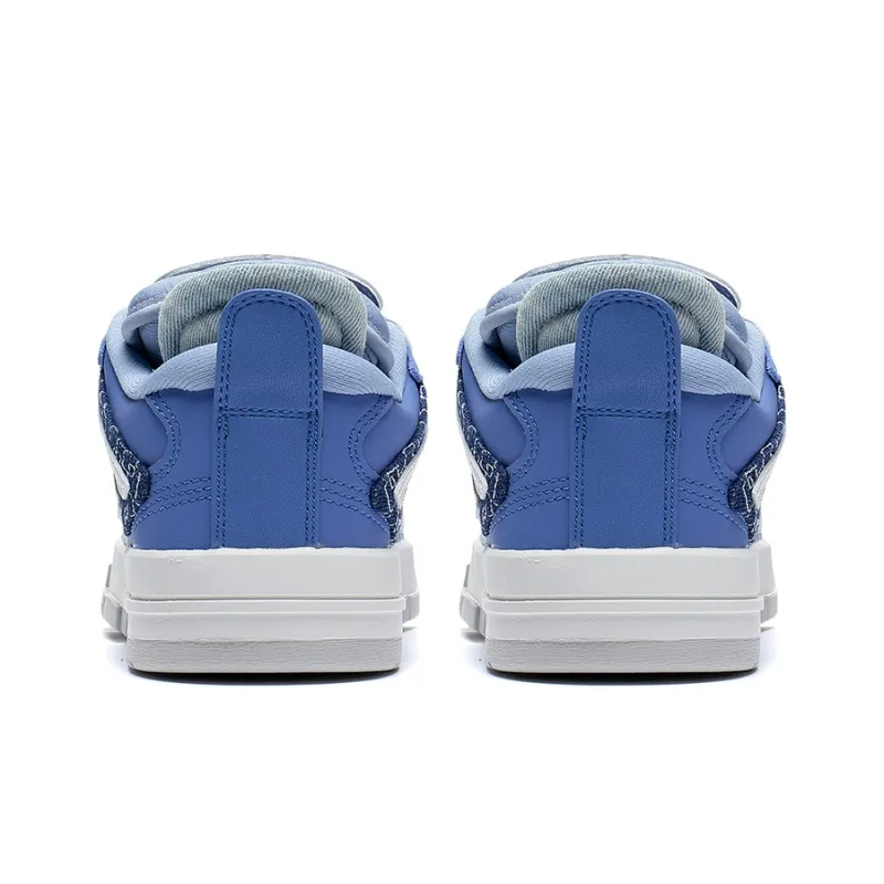 LiNing Wei Wu PRO Pro Lightweight And Wear-resistant Low-Top Skateboard Shoes Women's River Blue-3