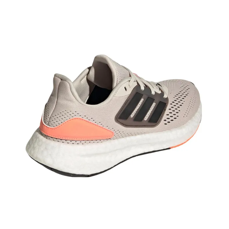Adidas PureBoost 22 'Brown Black Orange' Women's-3