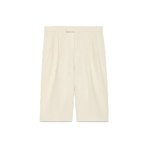 GUCCI Casual Shorts Women's Off White