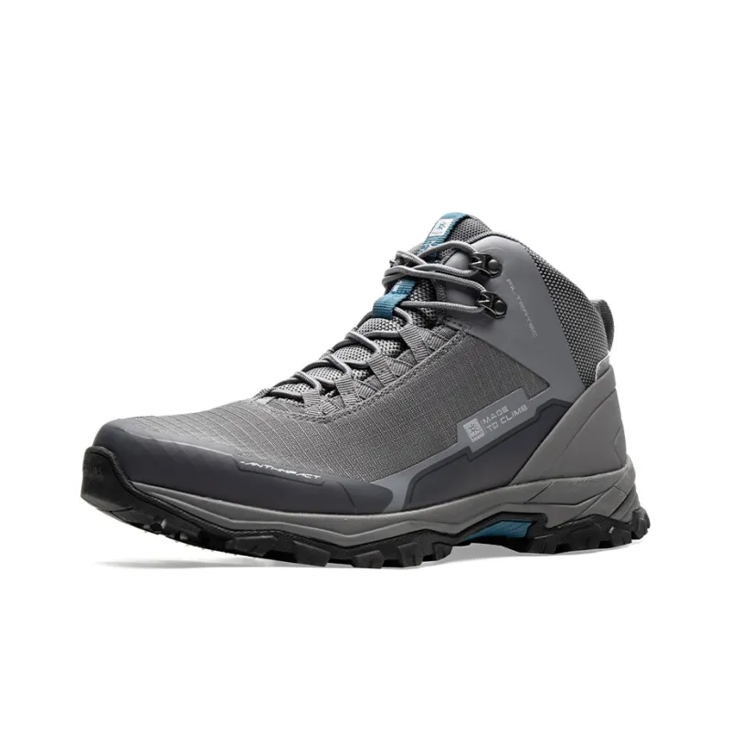 KAILAS Sky Line Horizon Wear resistant And Waterproof Mid Top Trekking Shoes Men's Gray-1