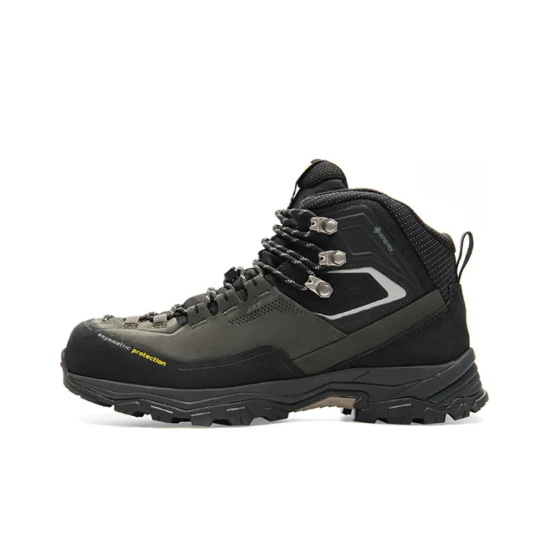 KAILAS Abrasion Resistant Thermal High Top Hiking Shoes Men's Ink Black-0