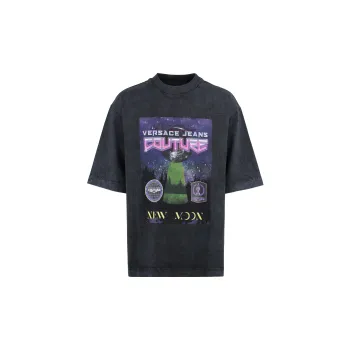 VERSACE JEANS COUTURE T Shirts Men Black