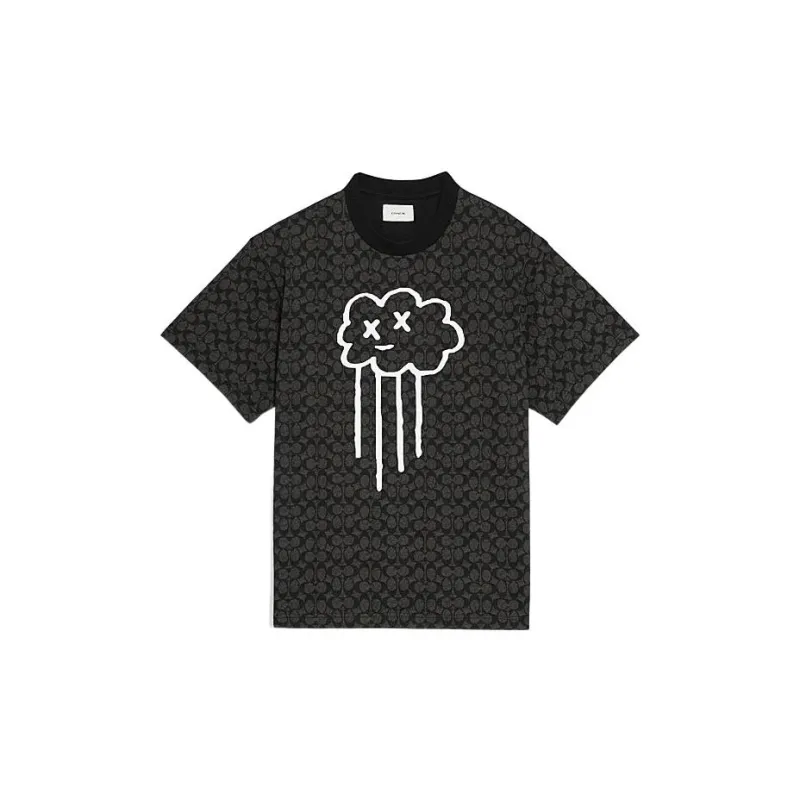 COACH T Shirts Men Black-0