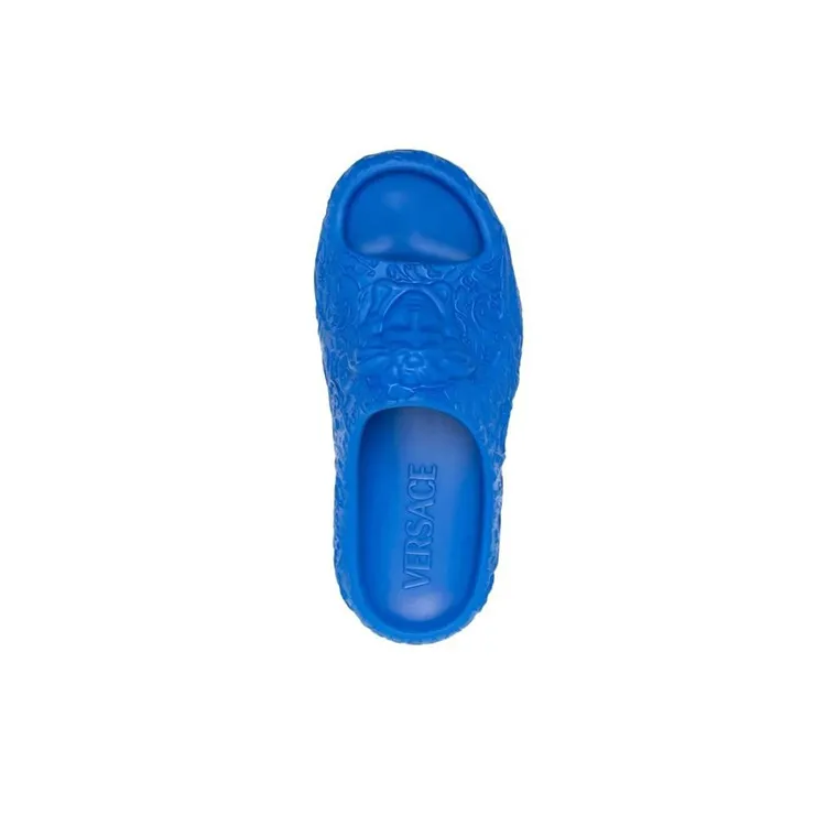 VERSACE Dimension Pool Slide 'Royal Blue'-4