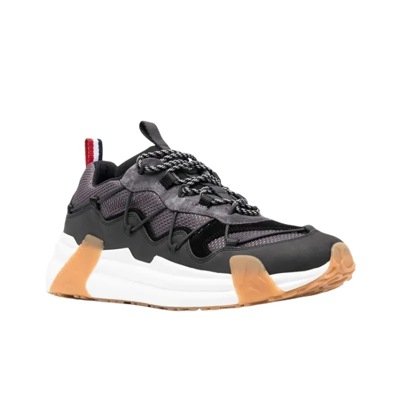 Moncler Lightweight Low-Top Athletic Shoes Men's Gray-2