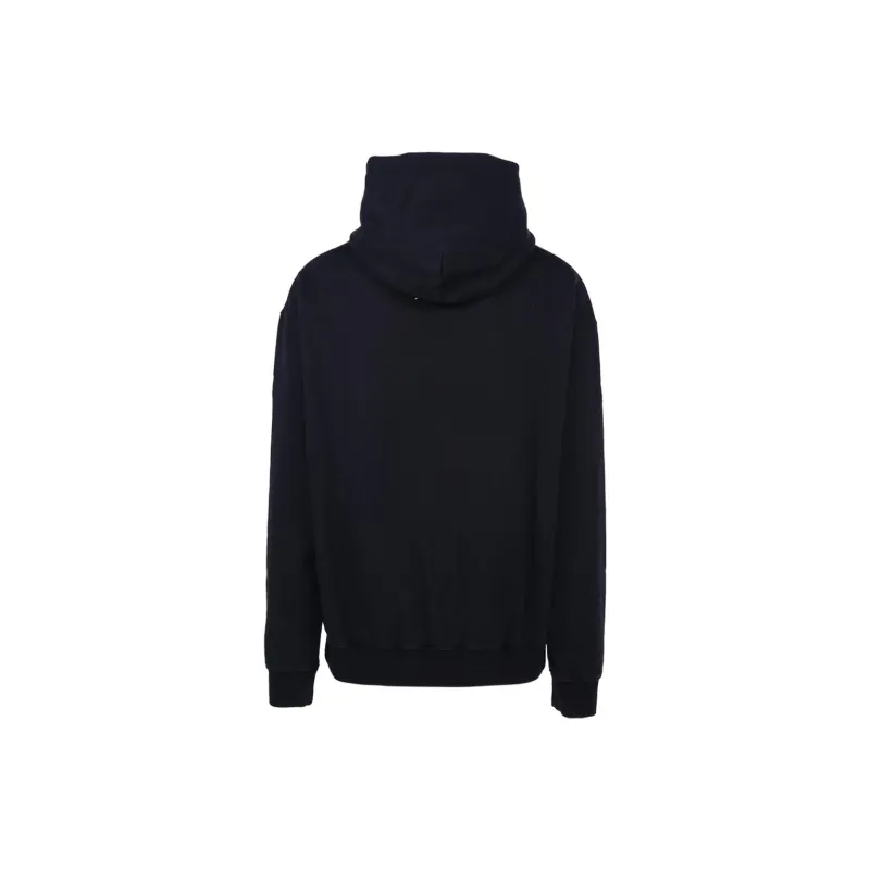 Maison Margiela Logo Printed Long Sleeved Hoodie-1