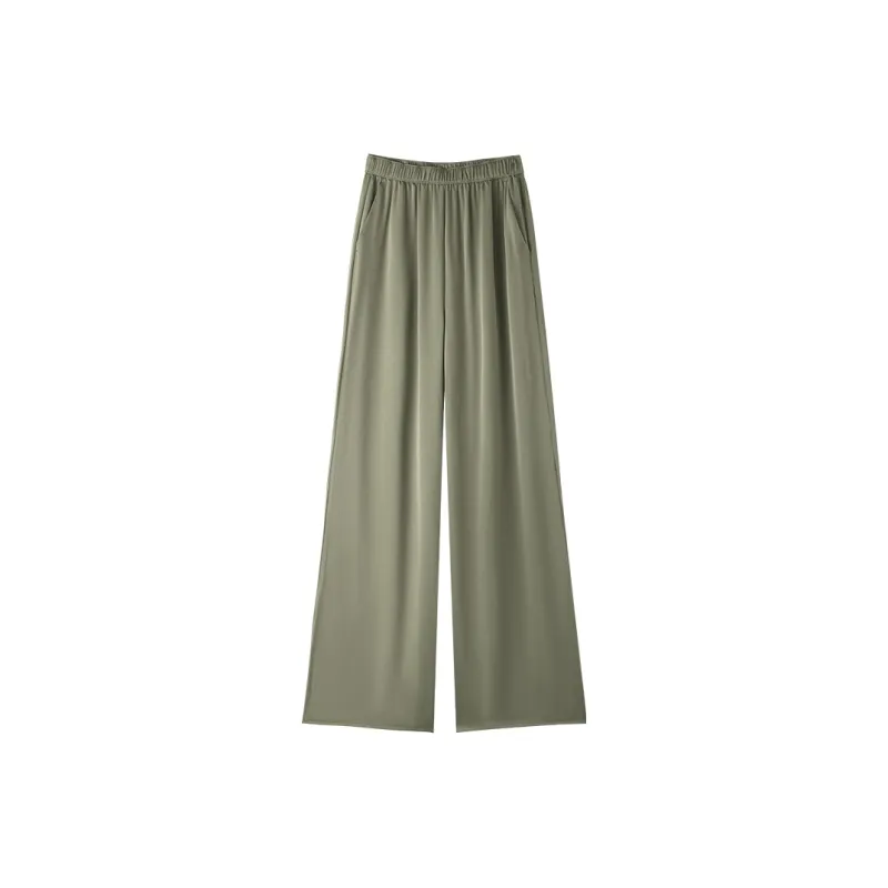 THE SEA LIFE Casual Pants Women's Spruce Green-1