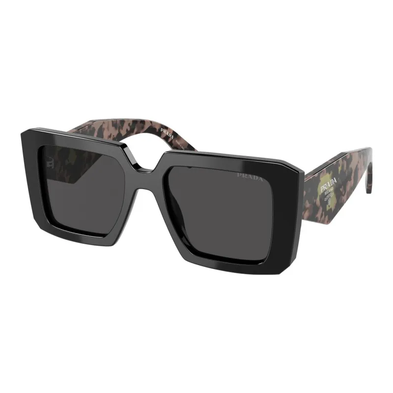 PRADA Plate Frame Square Sunglasses Women's-0