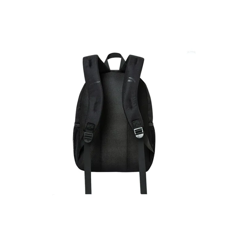 Anta SmileyWorld️® Collaboration Life Collection Oxford Backpack Unisex Black-3