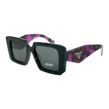 PRADA Square Eyeglass Frames Unisex