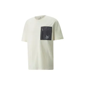 PUMA Men's Casual Series T Shirt Men's White