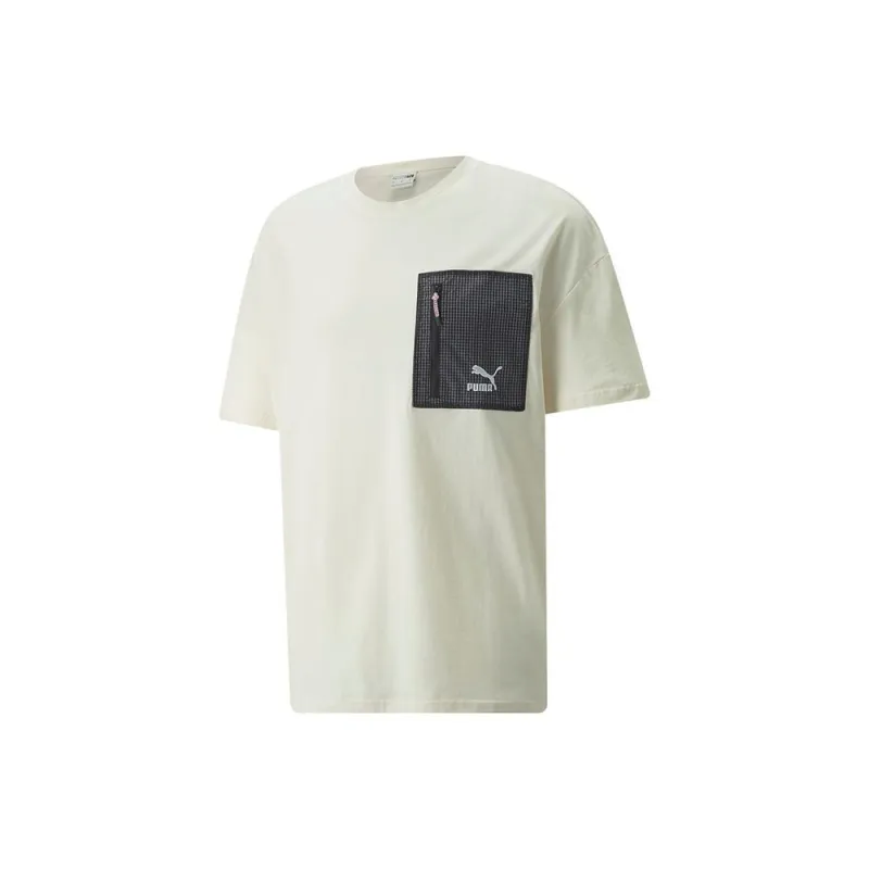 PUMA Men's Casual Series T Shirt Men's White-0