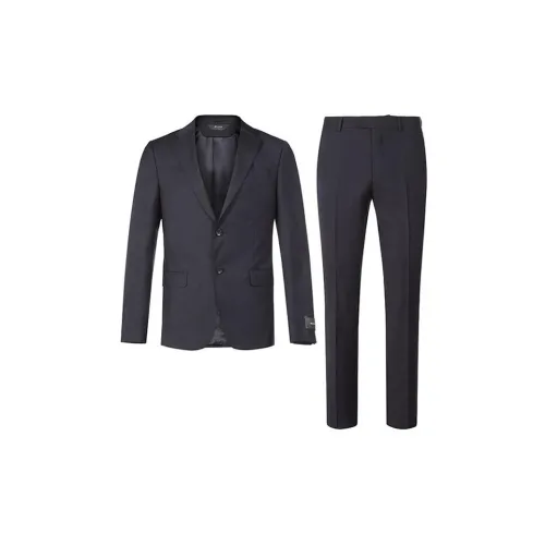 Zzegna Business Suits Men Black