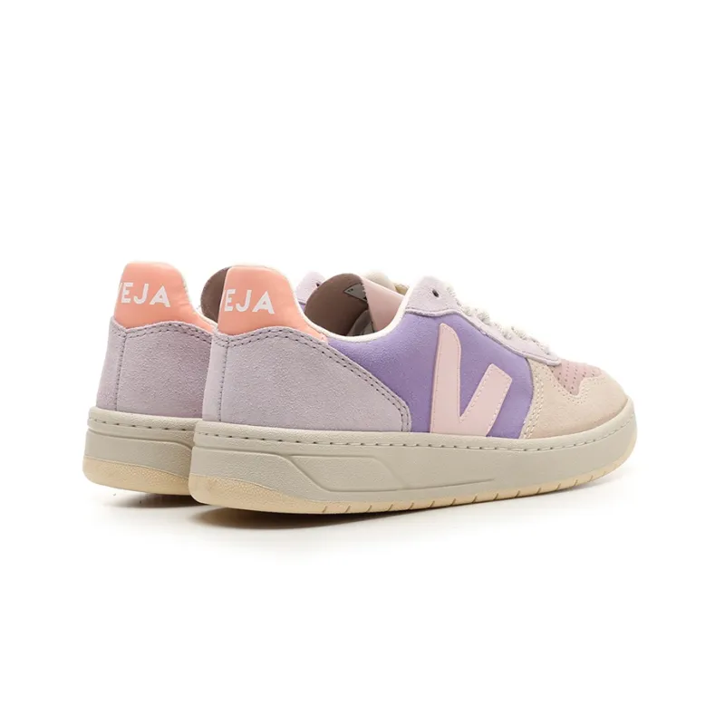 VEJA V 10 Lace Up 'Light Purple Pink' Women's-4