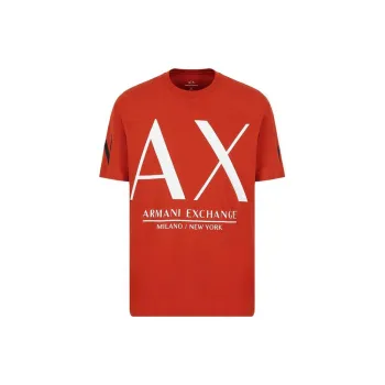 ARMANI EXCHANGEAE T Shirt Men's Red