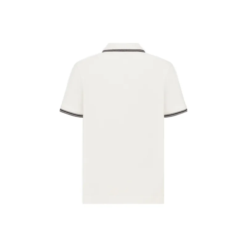 DIOR Quarterly New Products Polo Shirts Women's White-1