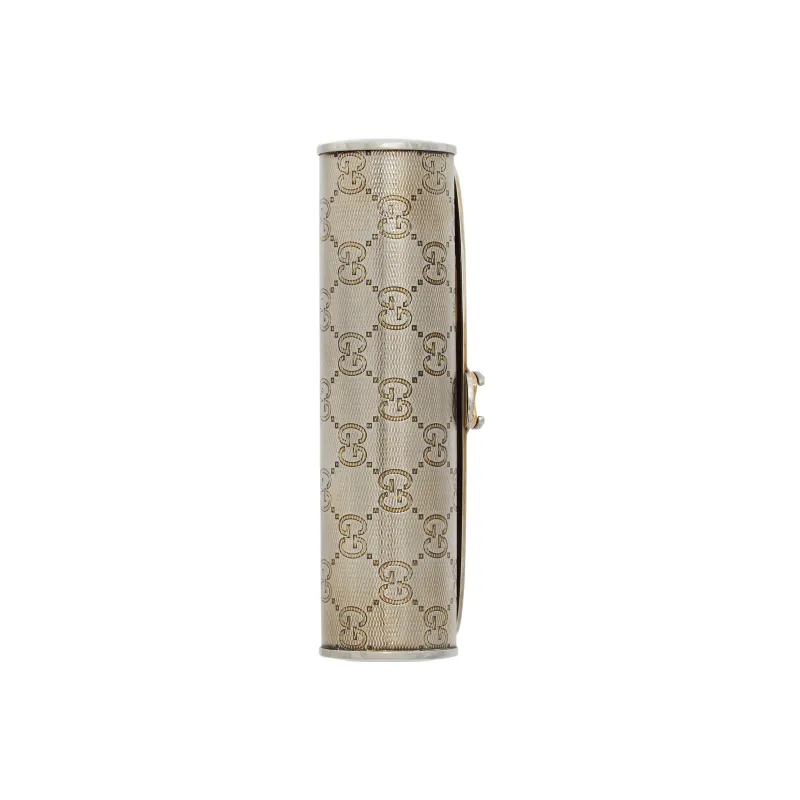 GUCCI Crystal Clutch Women's Silver-5