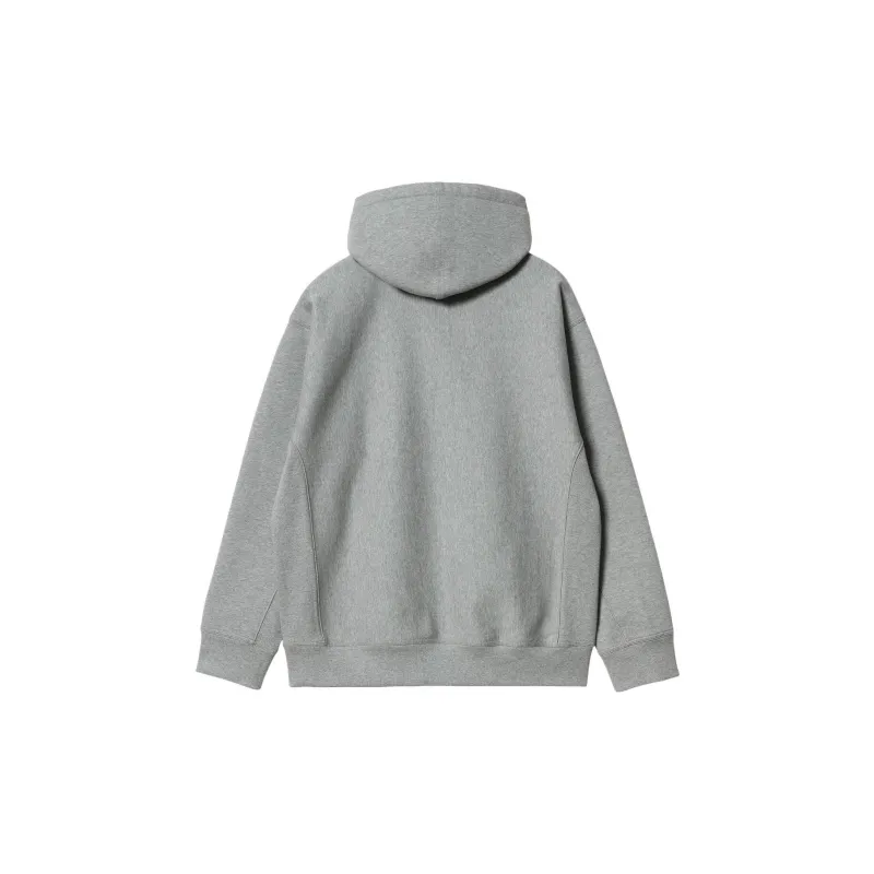 Carhartt WIP Embroidered logo Cotton Hoodie-1