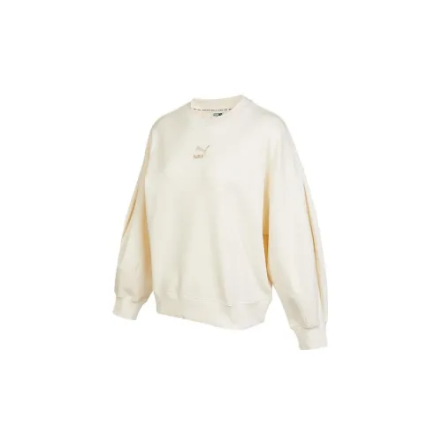 PUMA Sweatshirts Women's Off White