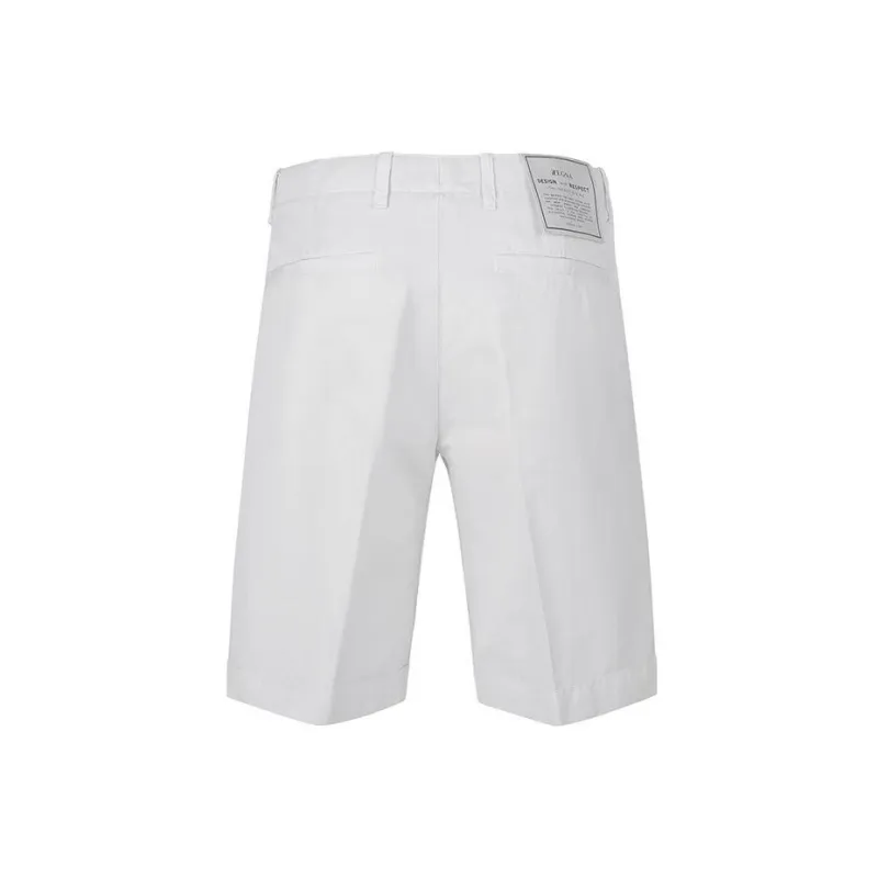 Zzegna Casual Shorts Men White-1