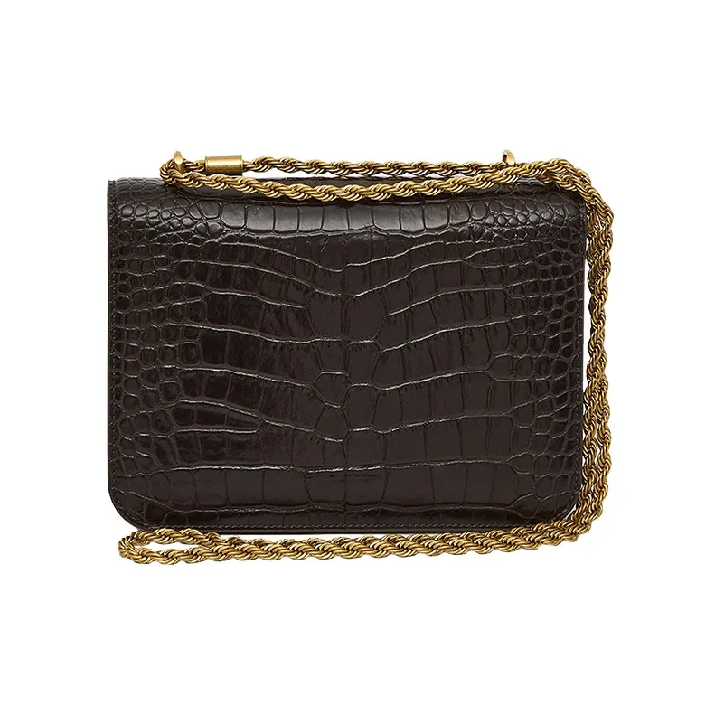 TORY BURCH Eleanor Leather Shoulder Bag Women's Brown-1