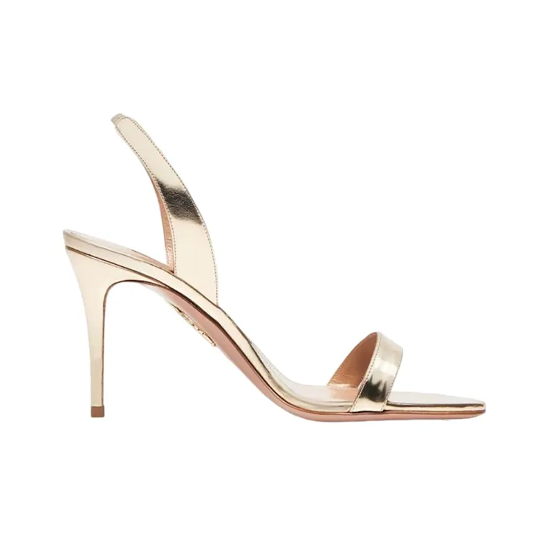 AQUAZZURA So Nude 85mm Sandals-1