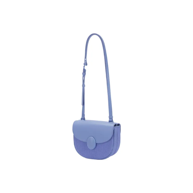 PEDRO PU Shoulder Bag Small Size Women's Ocean Blue/Green/Fuchsia/White-10