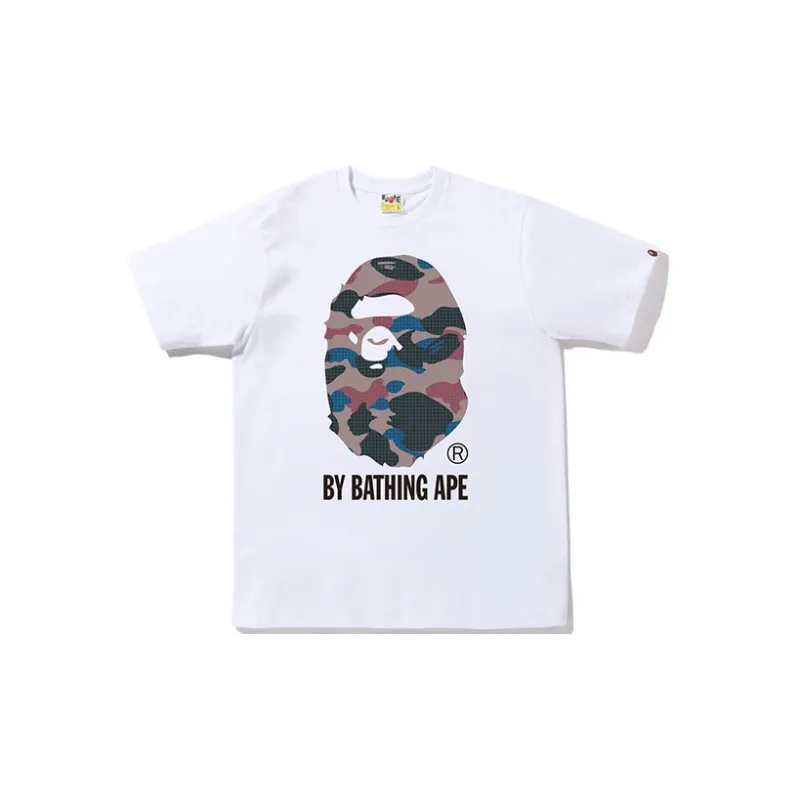 Bape Grid Camo By Bathing Ape Tee FW22-3