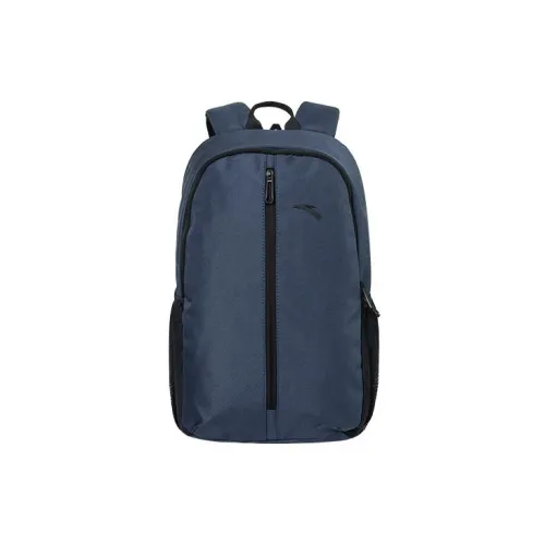Anta Variety Training Collection Fabric Travel Bags Backpack Regular Unisex Legend Blue